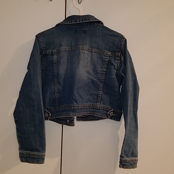 Arizona Jean Company Girl's jean jacket size M 8 - Picture 2 of 3